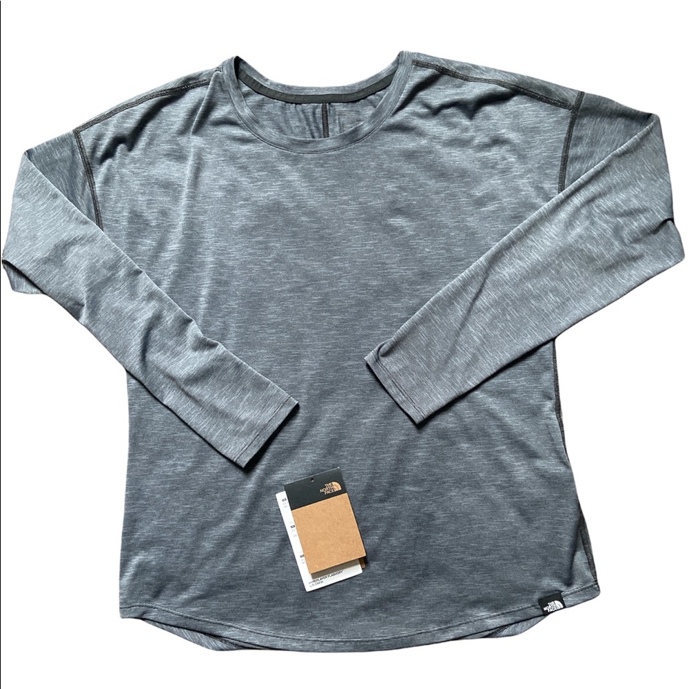 The North Face Women's Long Sleeve Tee - Gray